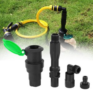 Ground quick water intake valve, 360° rotation adjustment,The interface is 3/4 inch or 1 inch