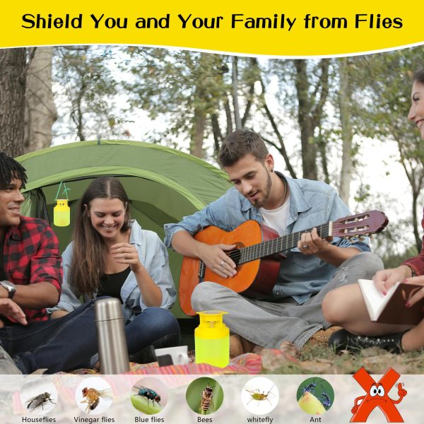 Outdoor fly trap, reusable, powered by solar energy - 图片 7